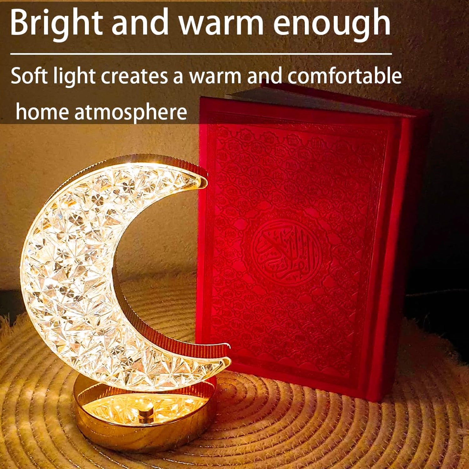 12570 Crystal Table Lamp | Moon Shape Touch Control Lamp with 3 Color | Metal Bedside Lamp for Kids Bedroom Romantic Desktop Nightstand | Stepless Dimming USB Charging Touch Night Light 12570 Crystal Table Lamp | Moon Shape Touch Control Lamp with 3 Color | Metal Bedside Lamp for Kids Bedroom Romantic Desktop Nightstand | Stepless Dimming USB Charging Touch Night Light